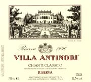 Chianti ris_Antinori_Villa Antinori 1990